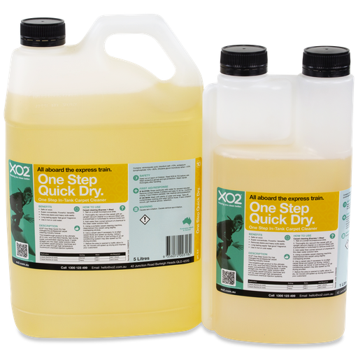 One Step Quick Dry - In Tank Carpet and Upholstery Cleaner Concentrate