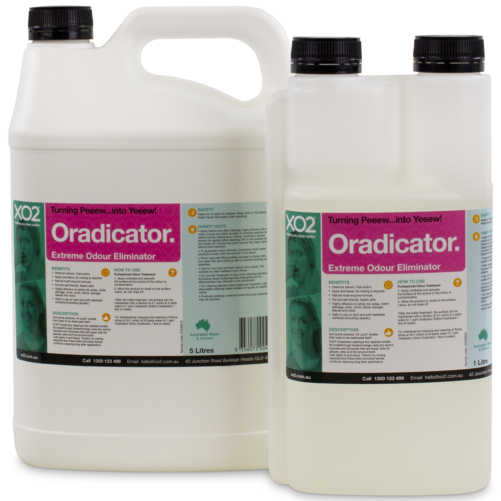 Oradicator - Professional Odour Eliminator with Proactive Bacteria & Enzymes