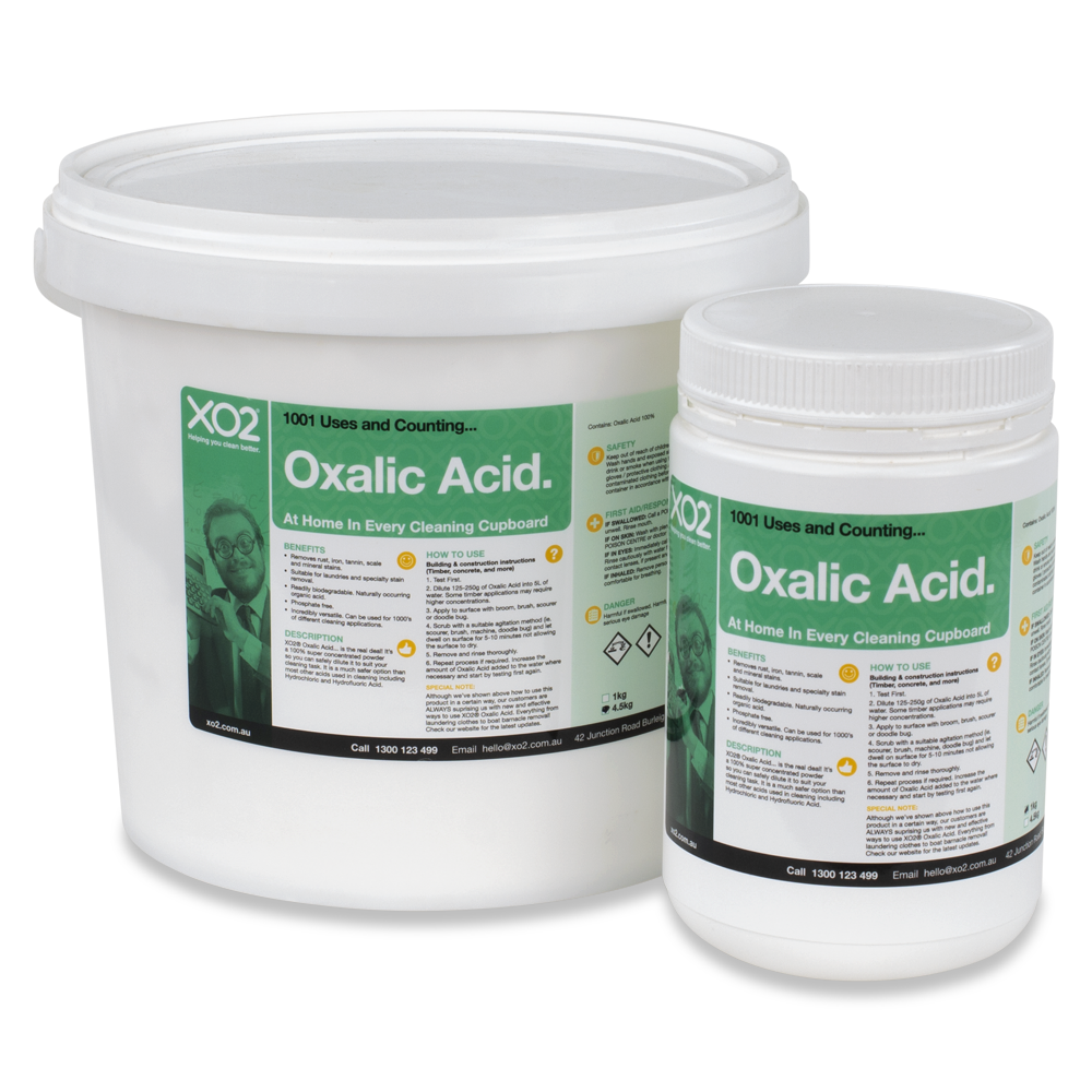 Oxalic Acid Cleaner - 1001 Uses & Still Counting