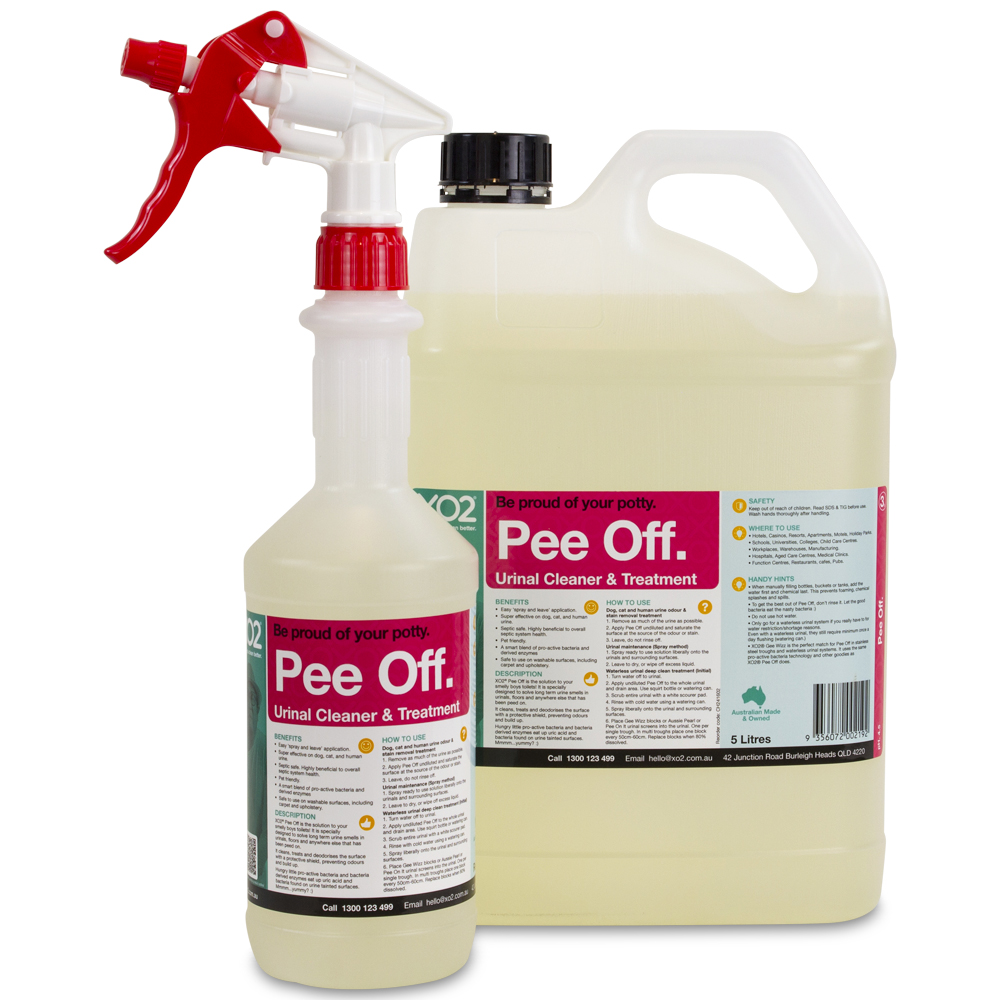 Pee Off - Urine Odour & Stain Remover For Dogs, Cats & Smelly Boys Toilets
