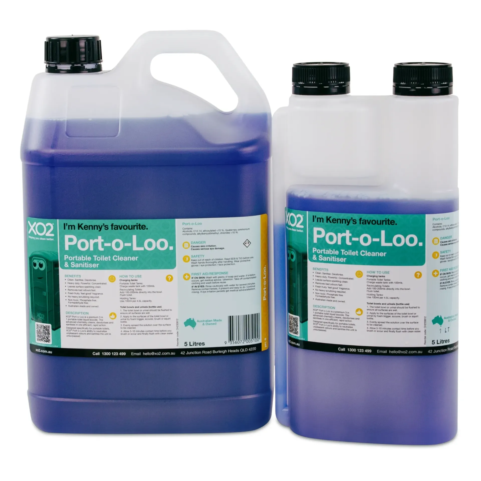 Port-o-Loo - Portable Toilet Cleaner & Sanitiser Additive