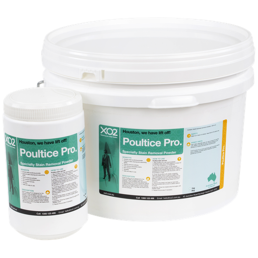 Poultice Pro - Specialty Stain Removal Powder for Hard Surfaces