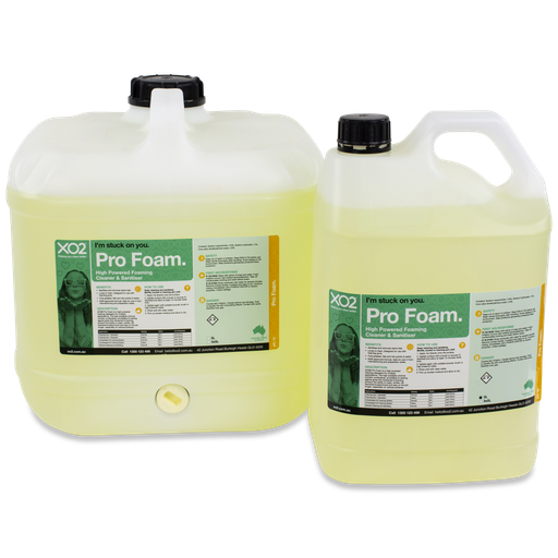 Pro Foam - Heavy Duty Foaming Cleaner, Degreaser & Sanitiser Concentrate