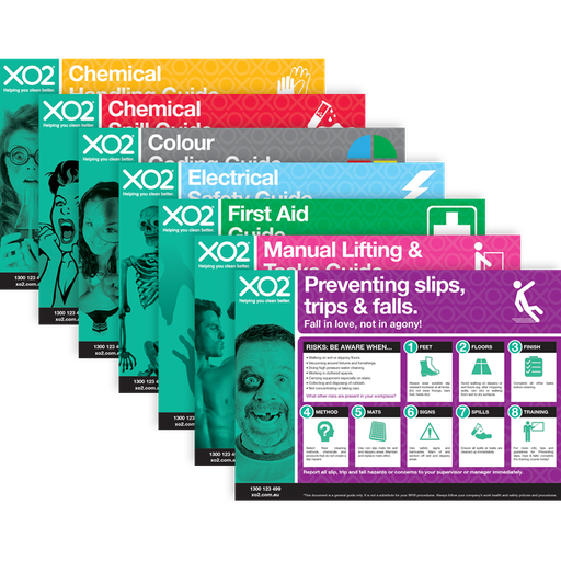 [TD400092] XO2® Safety Sign Set - Splash Resistant