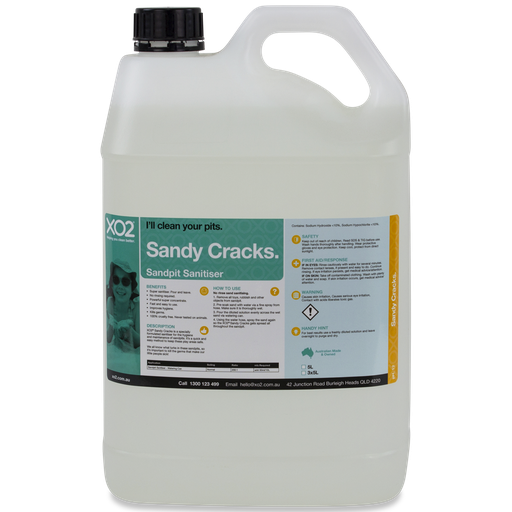 [CH900712] Sandy Cracks - Sandpit Sanitiser