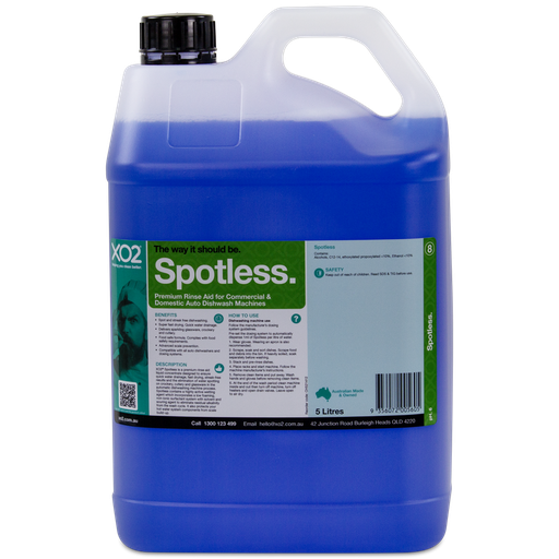 [CH521412] Spotless - Premium Rinse Aid for Commercial & Domestic Auto Dishwash Machines