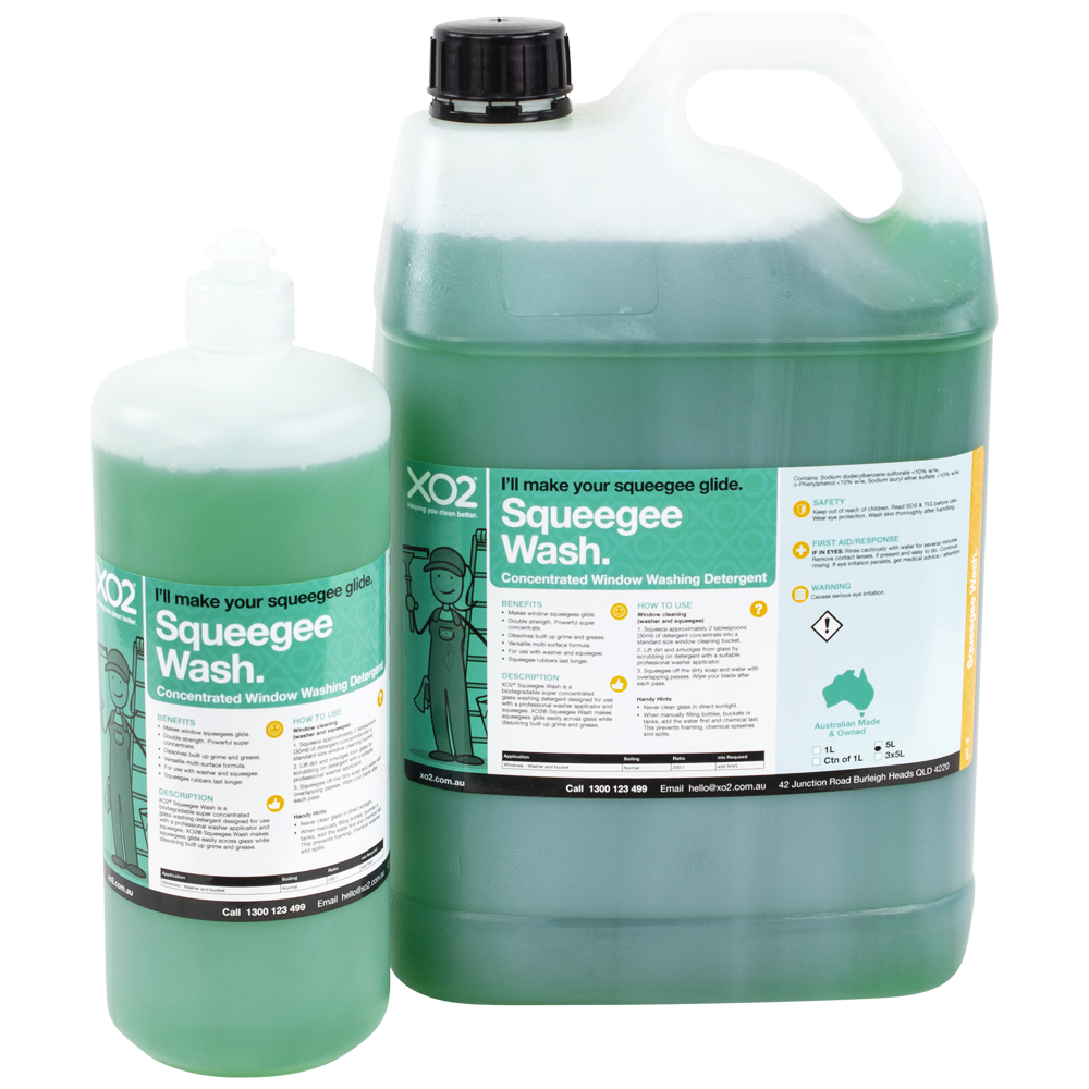 Squeegee Wash - Professional Window Washing Detergent Concentrate