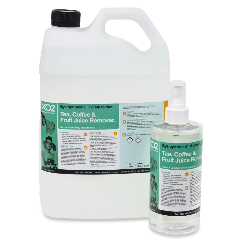 Tea, Coffee & Fruit Juice Remover - Stain Remover For Carpet & Upholstery