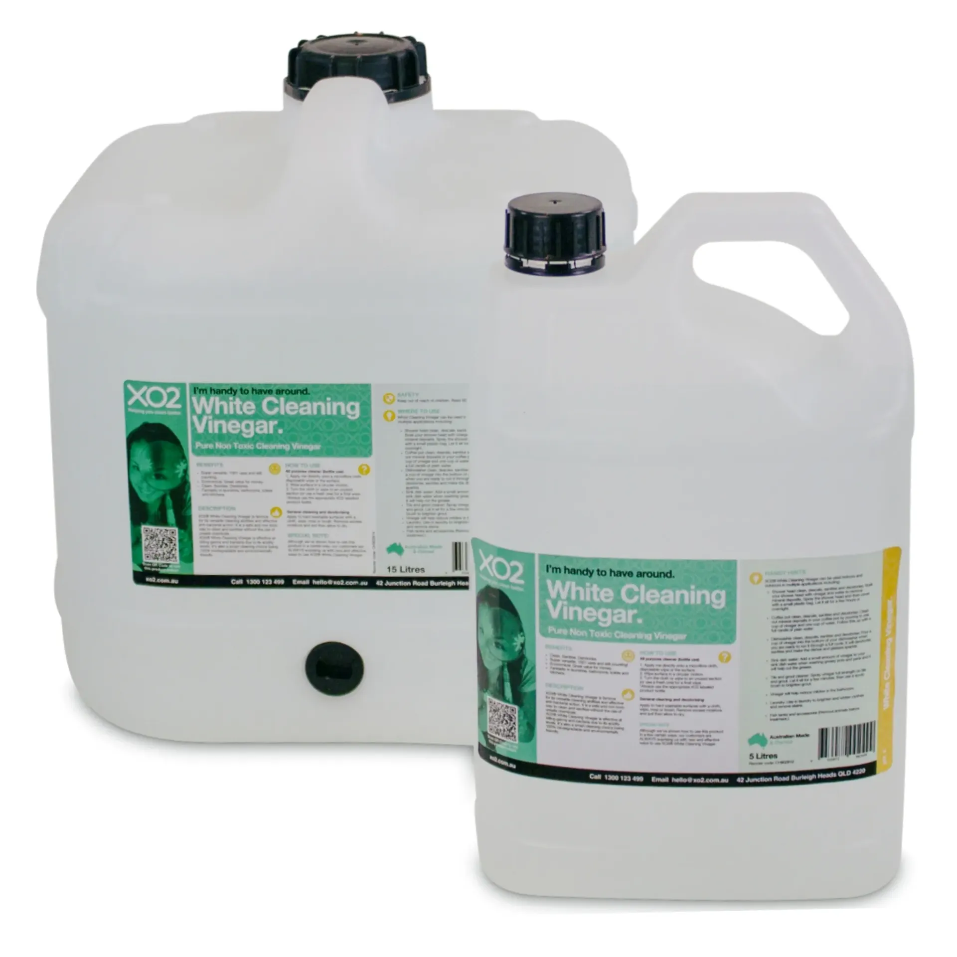 White Cleaning Vinegar - Pure Non-Toxic Cleaning Vinegar