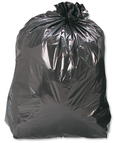 [LDBIN82E] 82L Black Garbage Bags - Super Dooper Extra Heavy Duty