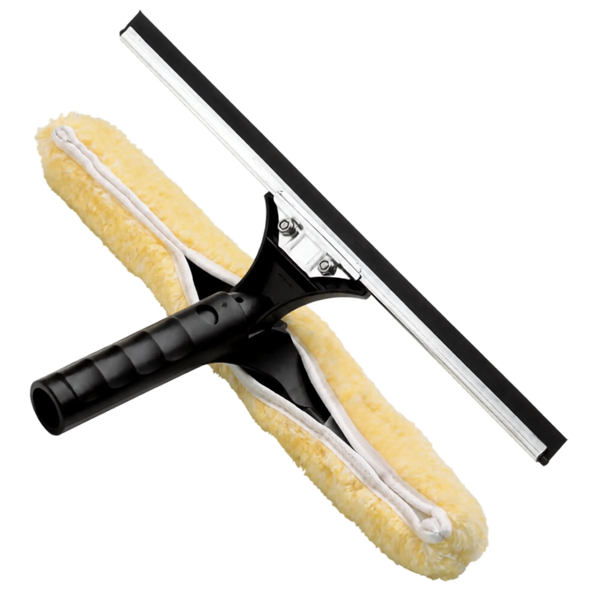 Ettore Back Flip Complete Combination Window Washer & Stainless Steel Squeegee