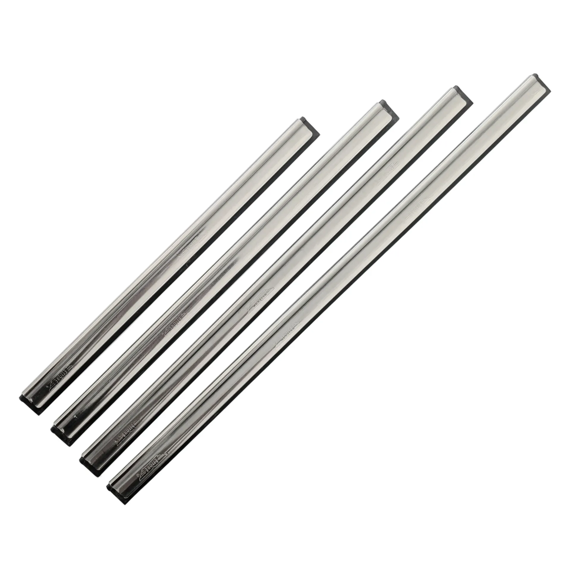 Ettore Pro+ Stainless Steel Window Squeegee Channel & Rubber