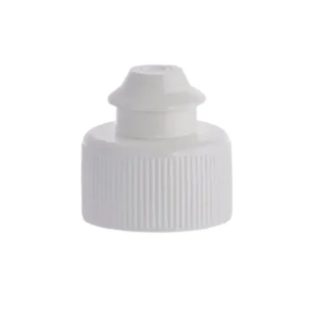[AC003132] Squirt Cap - Push Pull Disc Top - 28mm Screw Thread