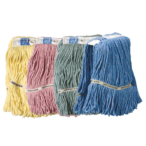 Oates Duraclean Hospital Launder Mop Head - T Clamp Type, 350g