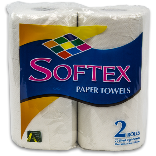 [6/ST2] Softex 2ply Kitchen Paper Roll Towel