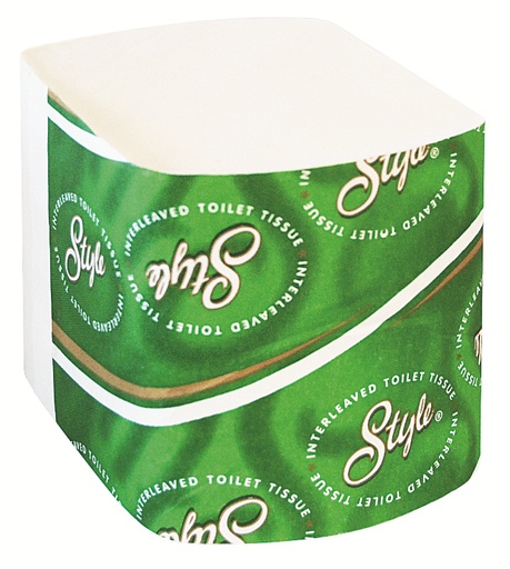 [ABC-500] Style 1ply Soft Interleaved Toilet Paper Tissue