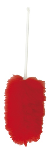 [WD-002] Wool Duster With Fixed Handle - 60cm Long, Assorted Colours