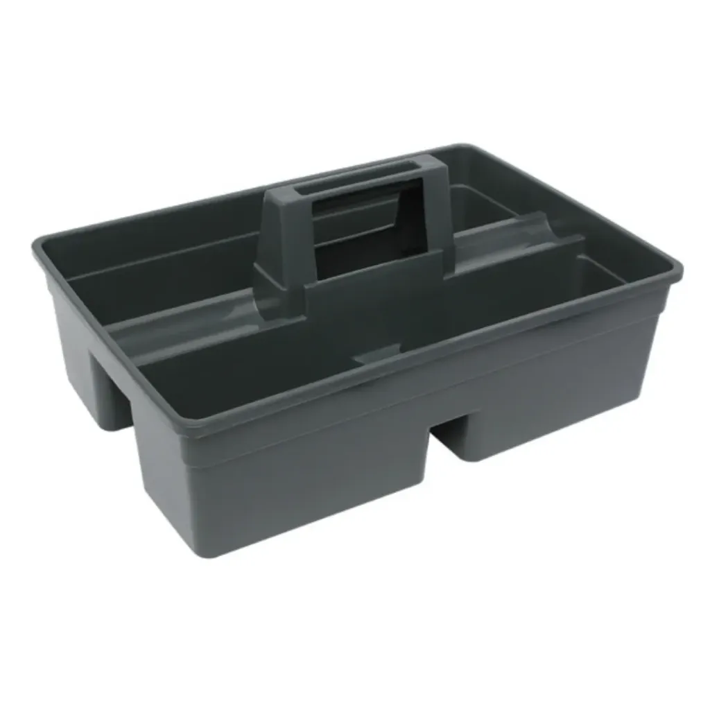 [AC109812] Handy Caddy Multi Purpose Plastic Carrier & Cleaning Caddy - 3 Compartments With Handle
