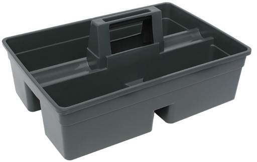[AC109812] Handy Caddy Multi Purpose Plastic Carrier & Cleaning Caddy - 3 Compartments With Handle