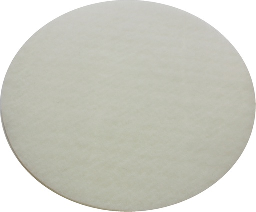 [AC391112] 40cm White Sandscreen Driver Pad - For Attaching Sandscreens To A Machine Pad Holder