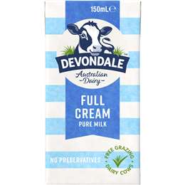[CA013200] Devondale 150ml UHT Long Life Full Cream Milk Packs