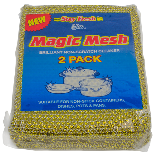 [AC132112] Magic Mesh Non-Scratch Scrubber Scourer