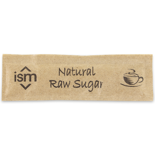[0059] Natural Raw Sugar Flat Sachet Sticks - Single Serve Portions