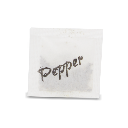 [CA017100] Pepper Sachets - Single Serve Portion Control
