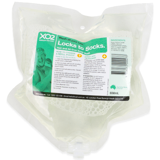 [CH701622] Locks To Socks - Hand, Hair & All Over Body Wash Refill with Aloe Vera