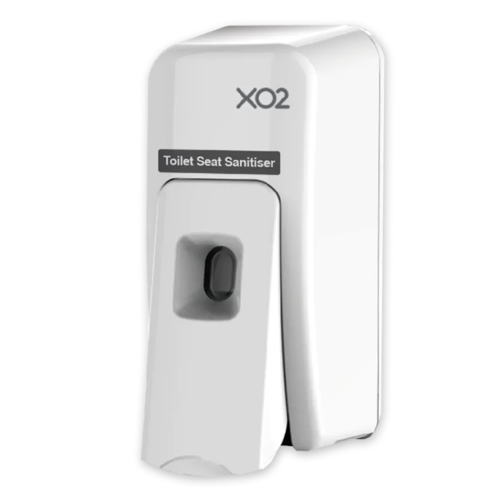 [BP702112] 'Throne Zone' Toilet Seat Sanitiser Dispenser - Manual Push Spray