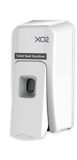 [BP702112] 'Throne Zone' Toilet Seat Sanitiser Dispenser - Manual Push Spray