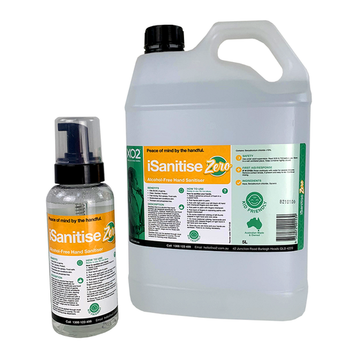 iSanitise Zero - Alcohol-Free Foaming Hand Sanitiser
