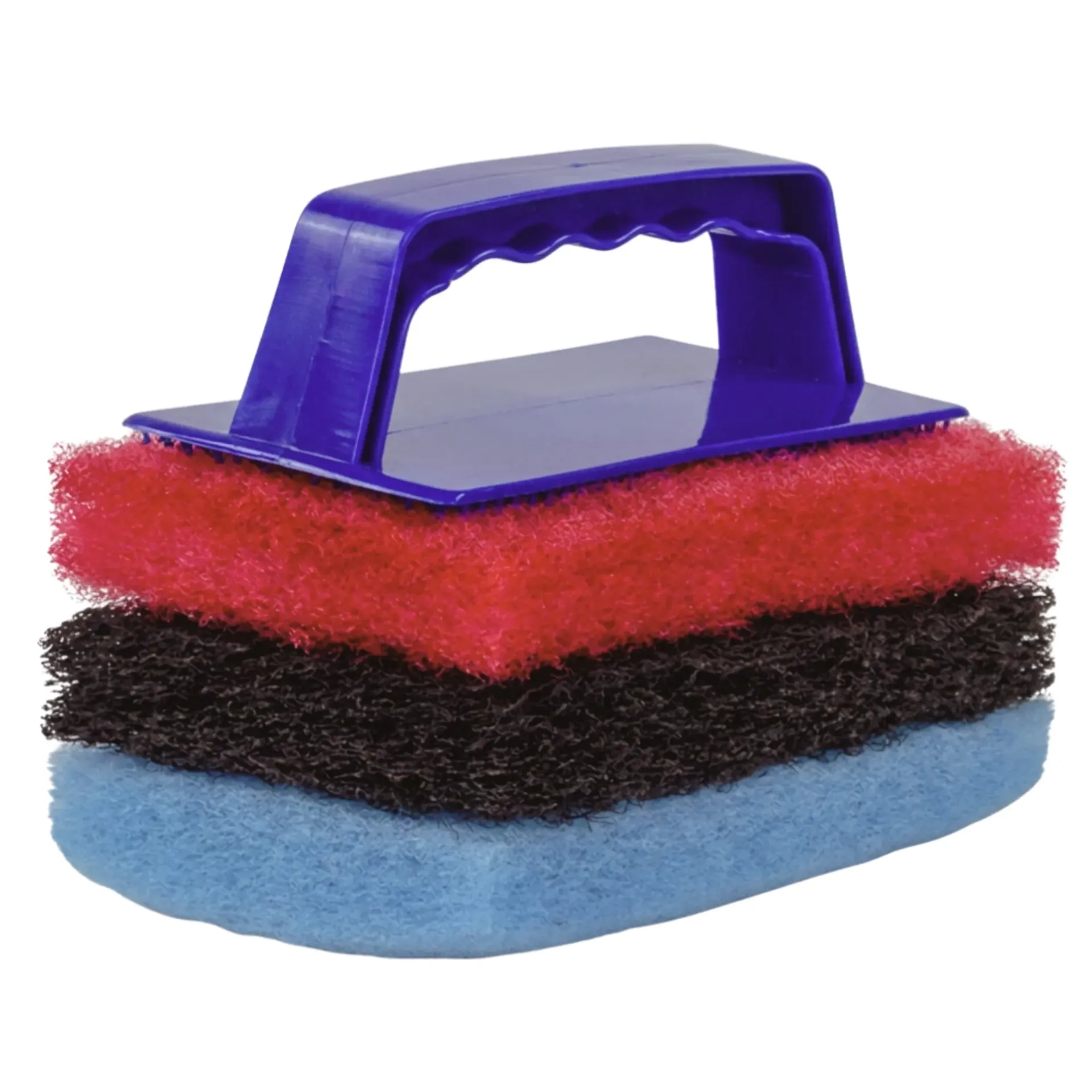 [AC127114] Scrub a Dub Scourer Pad Holder With 3 Pads