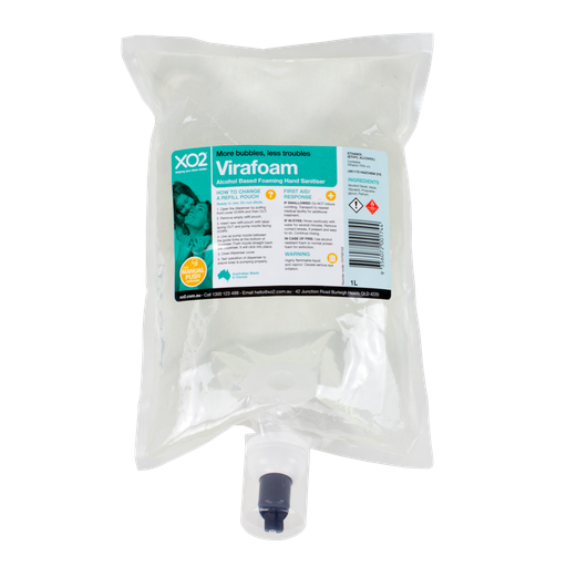 [CH700152] Virafoam - Alcohol Based Foaming Hand Sanitiser Refill - Manual Push