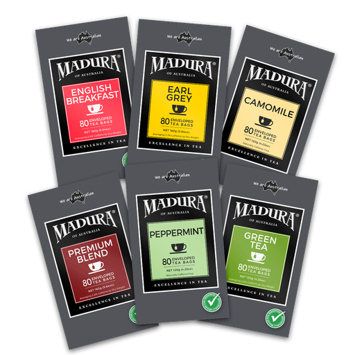 Madura Enveloped Tea Bags