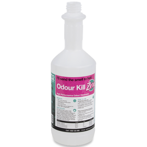 [AC002262] 750ml Odour Kill Zero Labelled Empty Bottle - Refillable & Recyclable (Trigger not included)