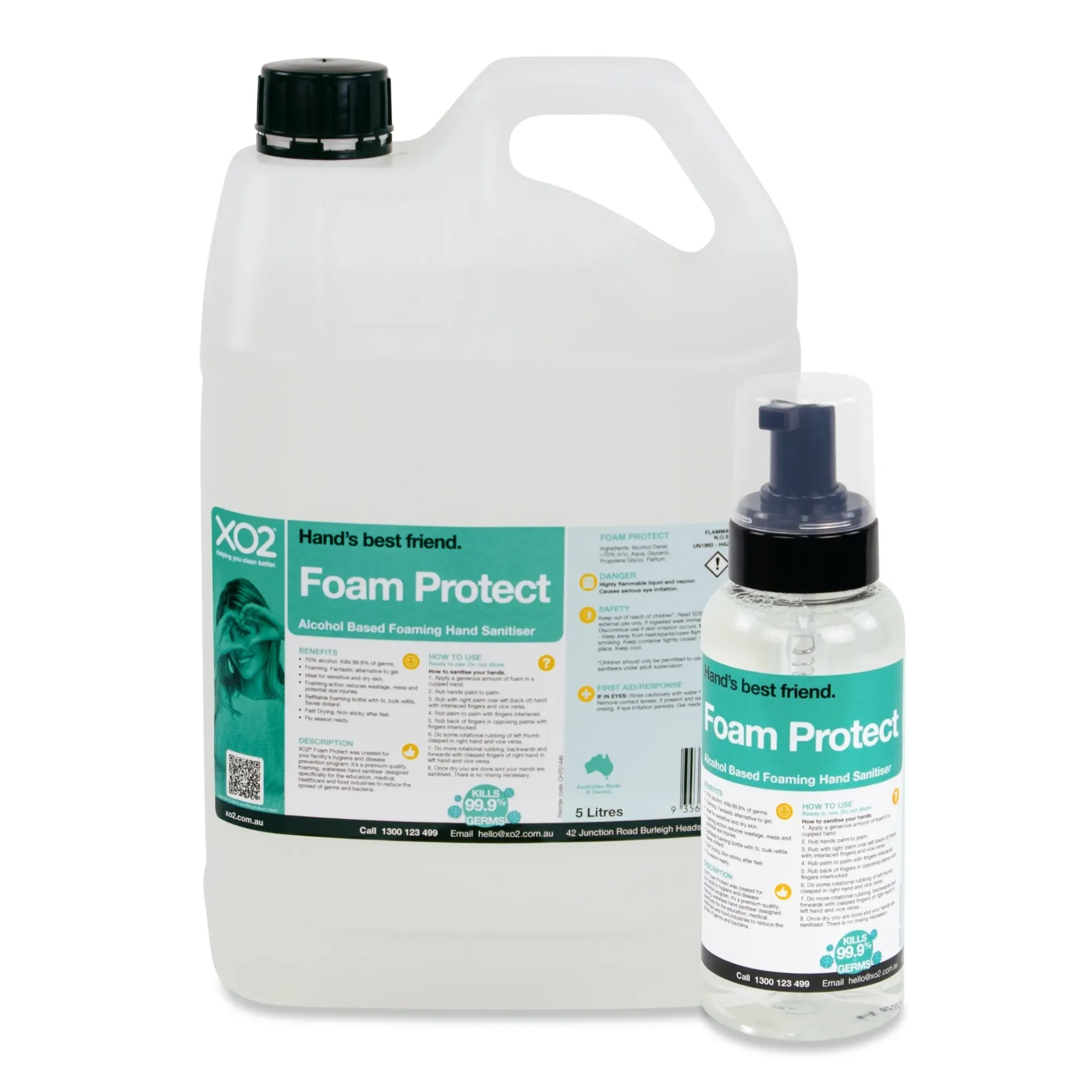 Foam Protect - Alcohol Based Foaming Hand Sanitiser