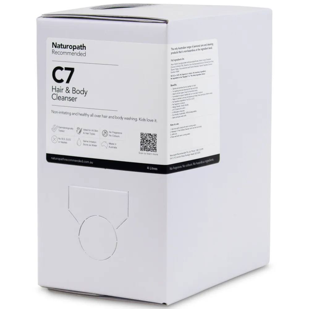 [C7] C7 Hair & Body Cleanser by Naturopath Recommended
